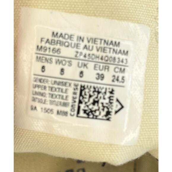 ***SOLD*** Converse All Star CTAS 70 OX Low Sneakers Shoes Size 8 Black White - Picture 6 of 6